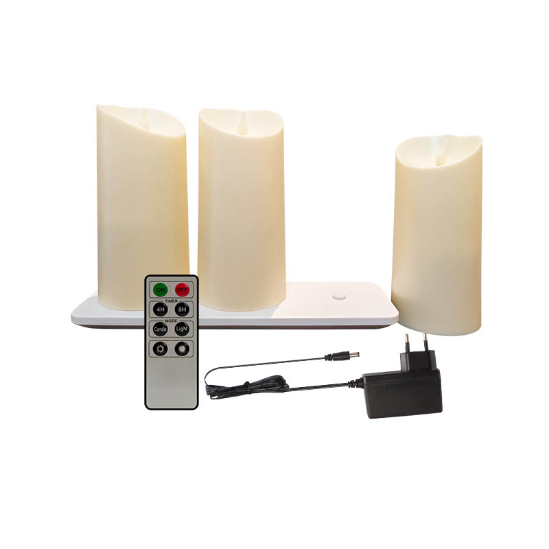 Rechargeable M4 Taper LED Candle