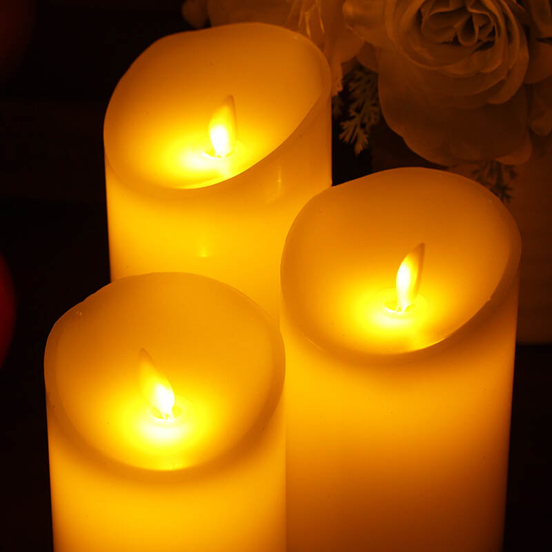 Rechargeable M4 Taper LED Candle